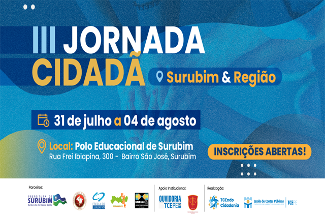 TCEndo Cidadania promove terceira rodada da Jornada Cidadã na cidade de Surubim